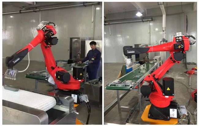 六轴机器人,工业机器人,上下料机器人,压铸周边自动化设备等,产品广泛